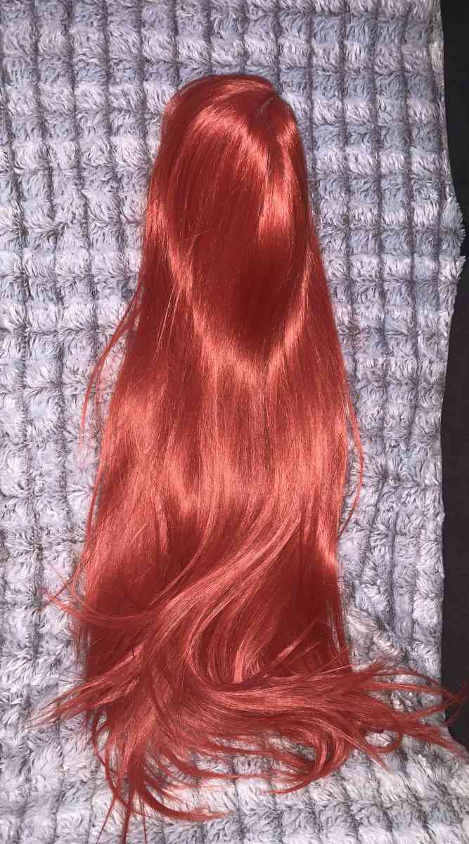 Conkolar Orange Straight Synthetic Lace FrontWigs Long Hair - Aurora, Illinois