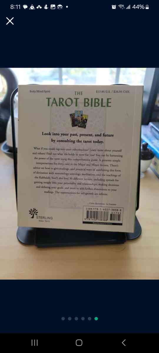 tarot cards and book brand new - Pacoima, California - FleaMarketBay