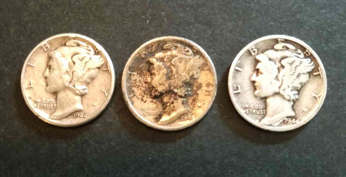Set of 3 Liberty Dimes - Smithfield, Virginia
