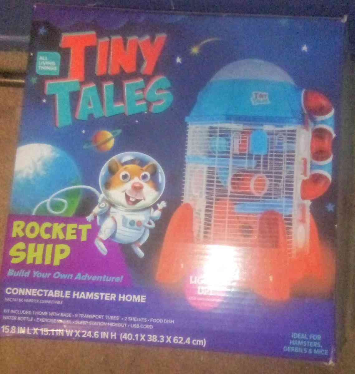 hamster spaceship cage - Lancaster, California