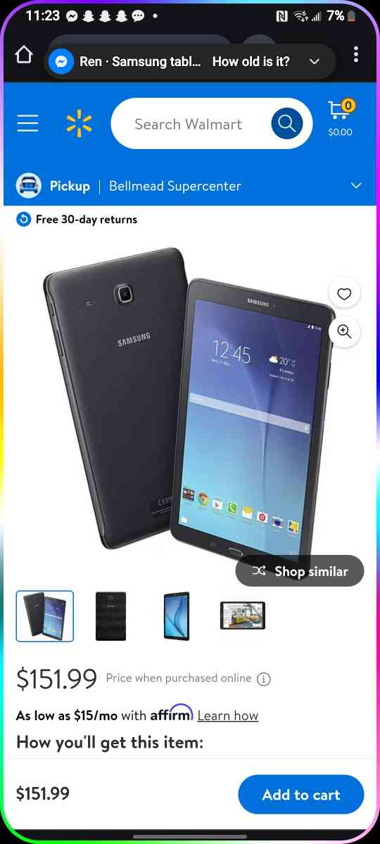 Samsung galaxy tablet  e - Waco, Texas - FleaMarketBay