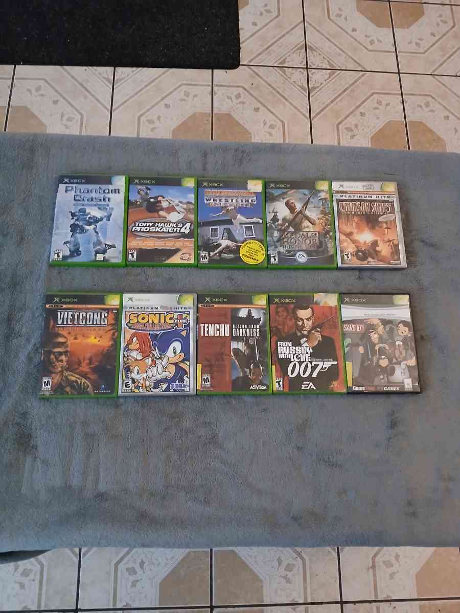 24 Original Xbox Games for Xbox - North Hollywood, California - FleaMarketBay