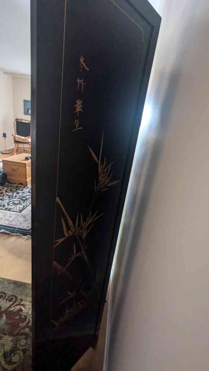Chinese folding screen - Arlington Heights, Illinois - FleaMarketBay