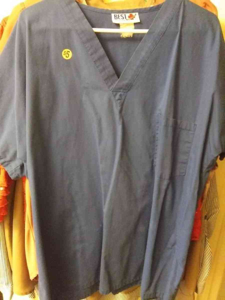 XL scrub top 5 - Simpson, Louisiana