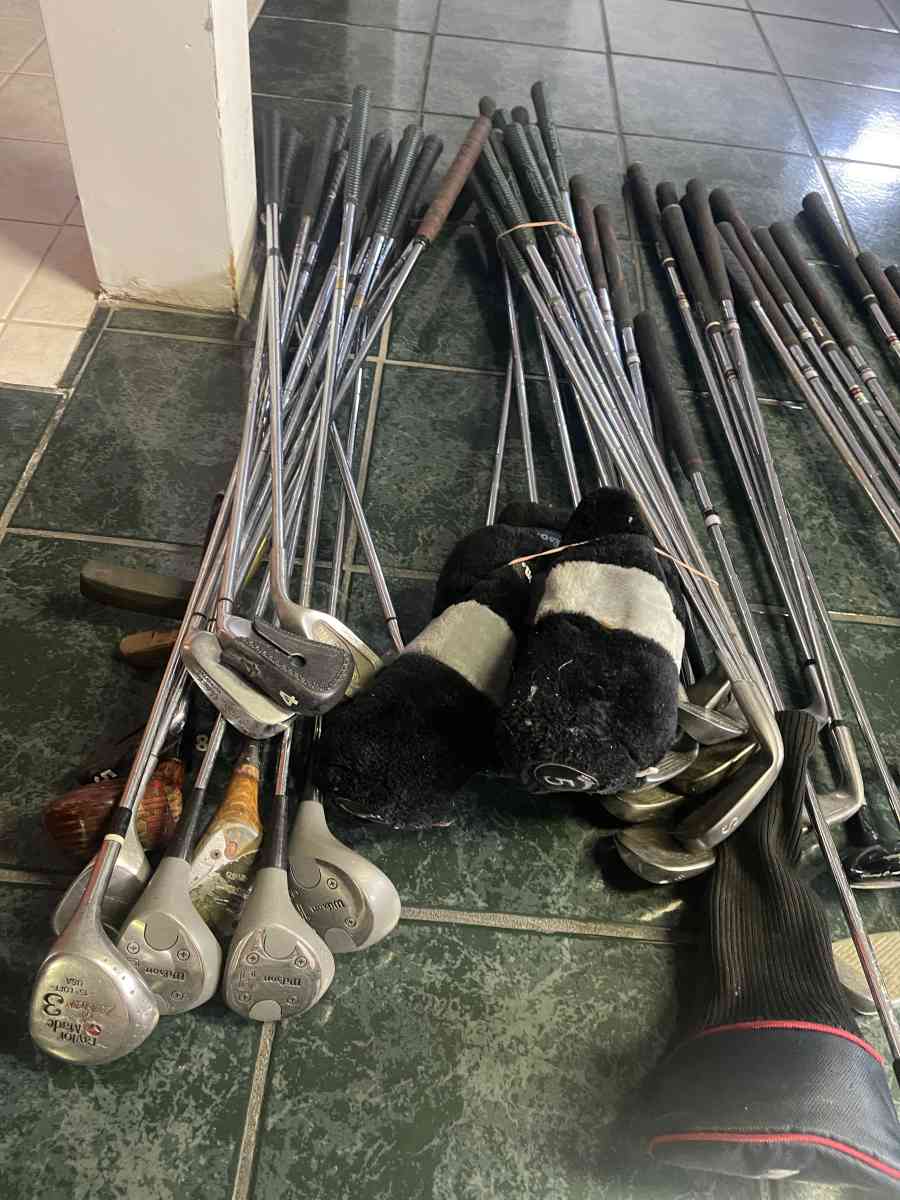 huge lot of golf clubs - Lyndhurst, New Jersey - FleaMarketBay