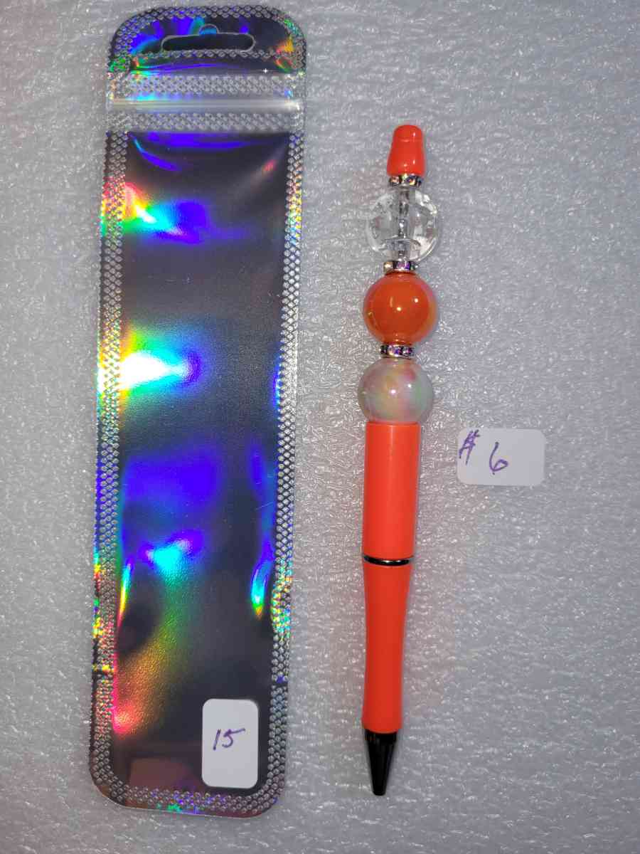 Hand beaded pens    Black ink - Bullhead City, Arizona - FleaMarketBay