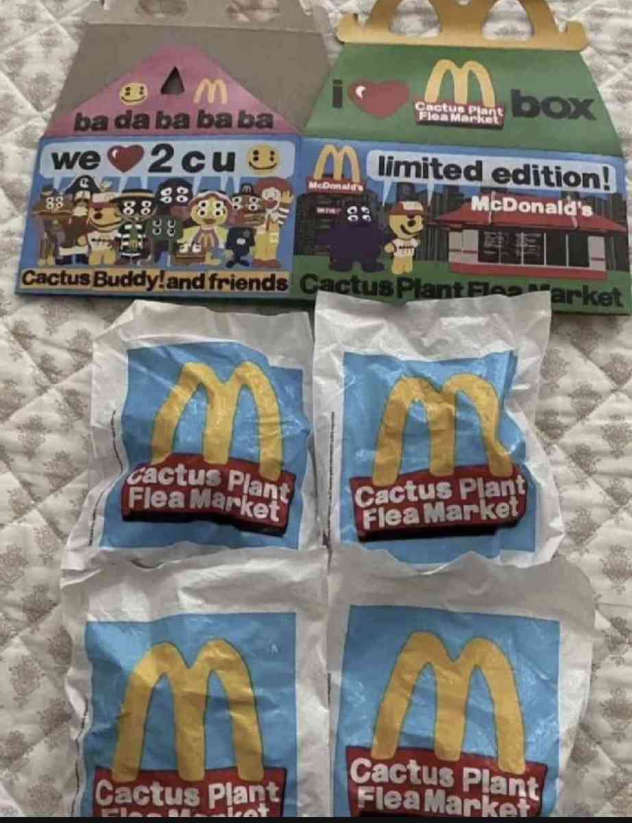 McDonalds Cactus Plant toys - Maspeth, New York
