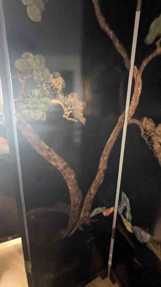 Chinese folding screen - Arlington Heights, Illinois - FleaMarketBay