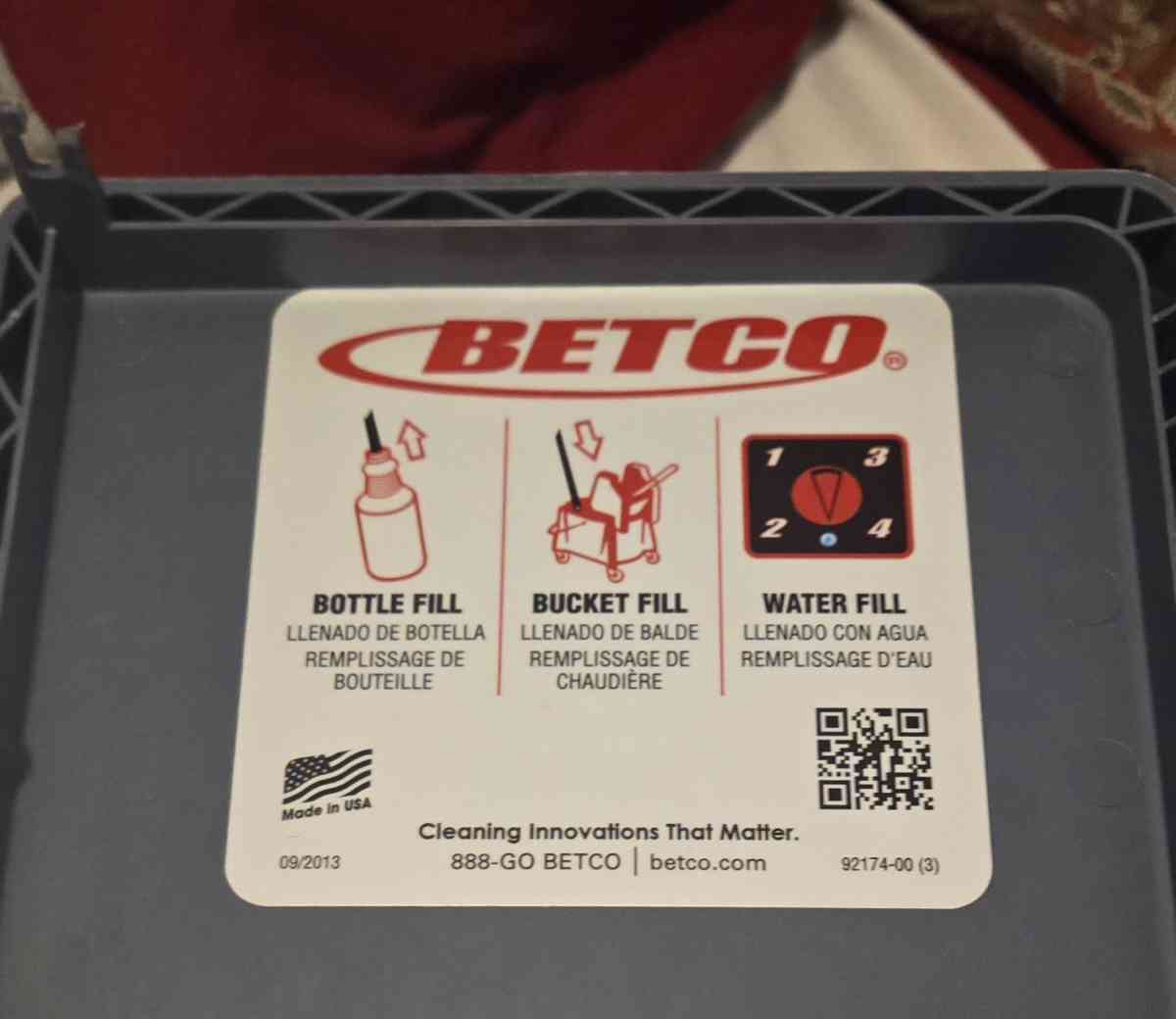 Betco FastDraw Pro - Crittenden, Kentucky - FleaMarketBay