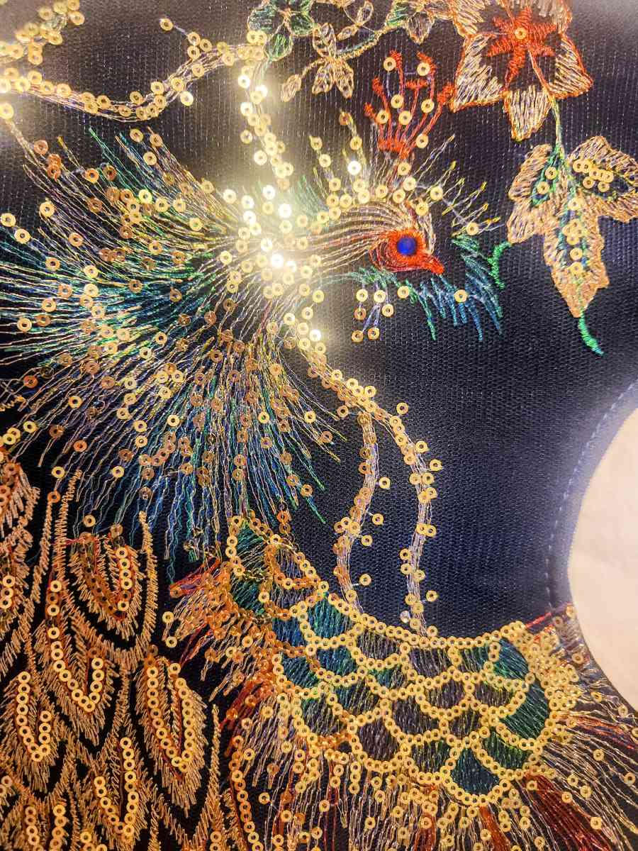 Ella and Elly Peacock Embroidery Tassel Bag - Buford, Georgia - FleaMarketBay