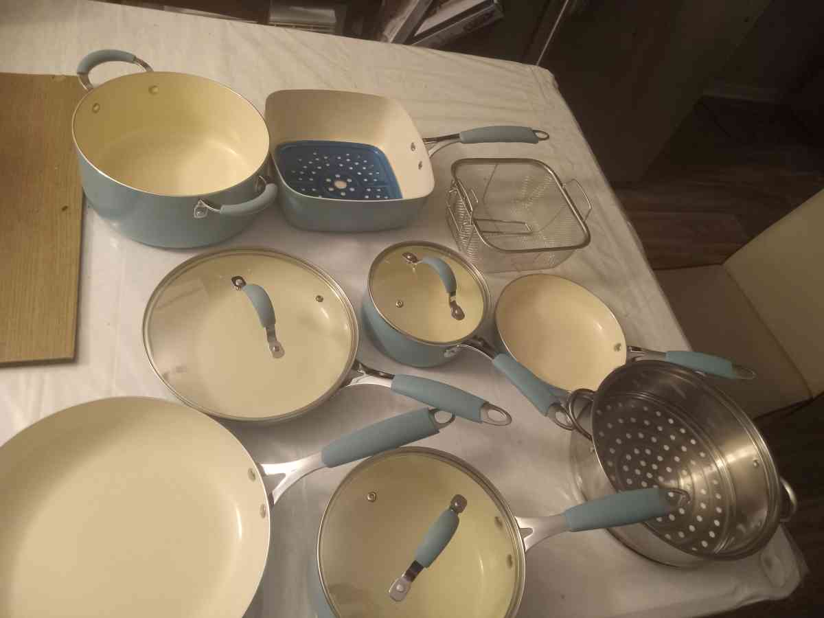 bateria de cocina 15 piezas de seramica antidarente - Duluth, Georgia - FleaMarketBay