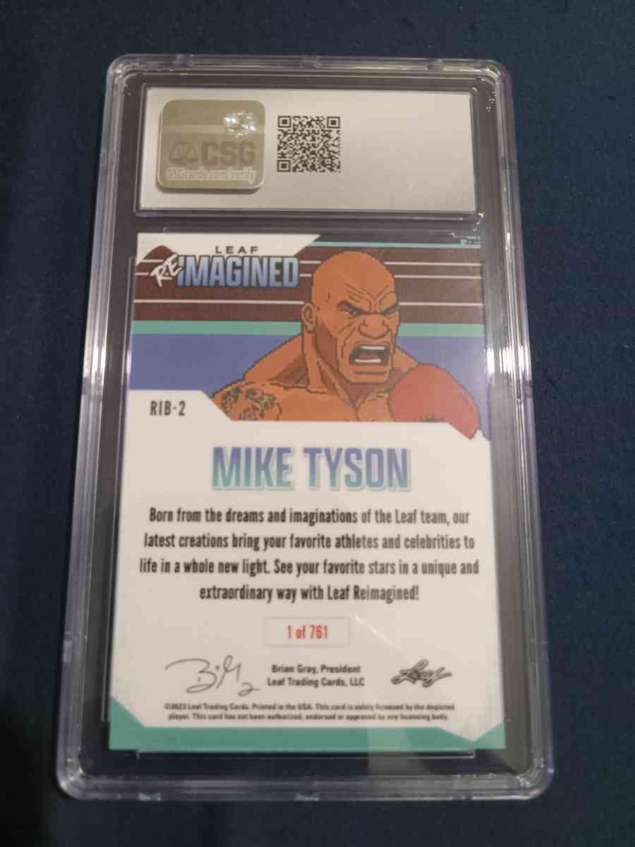 Mike tyson graded sports card - Sparta, Missouri - FleaMarketBay