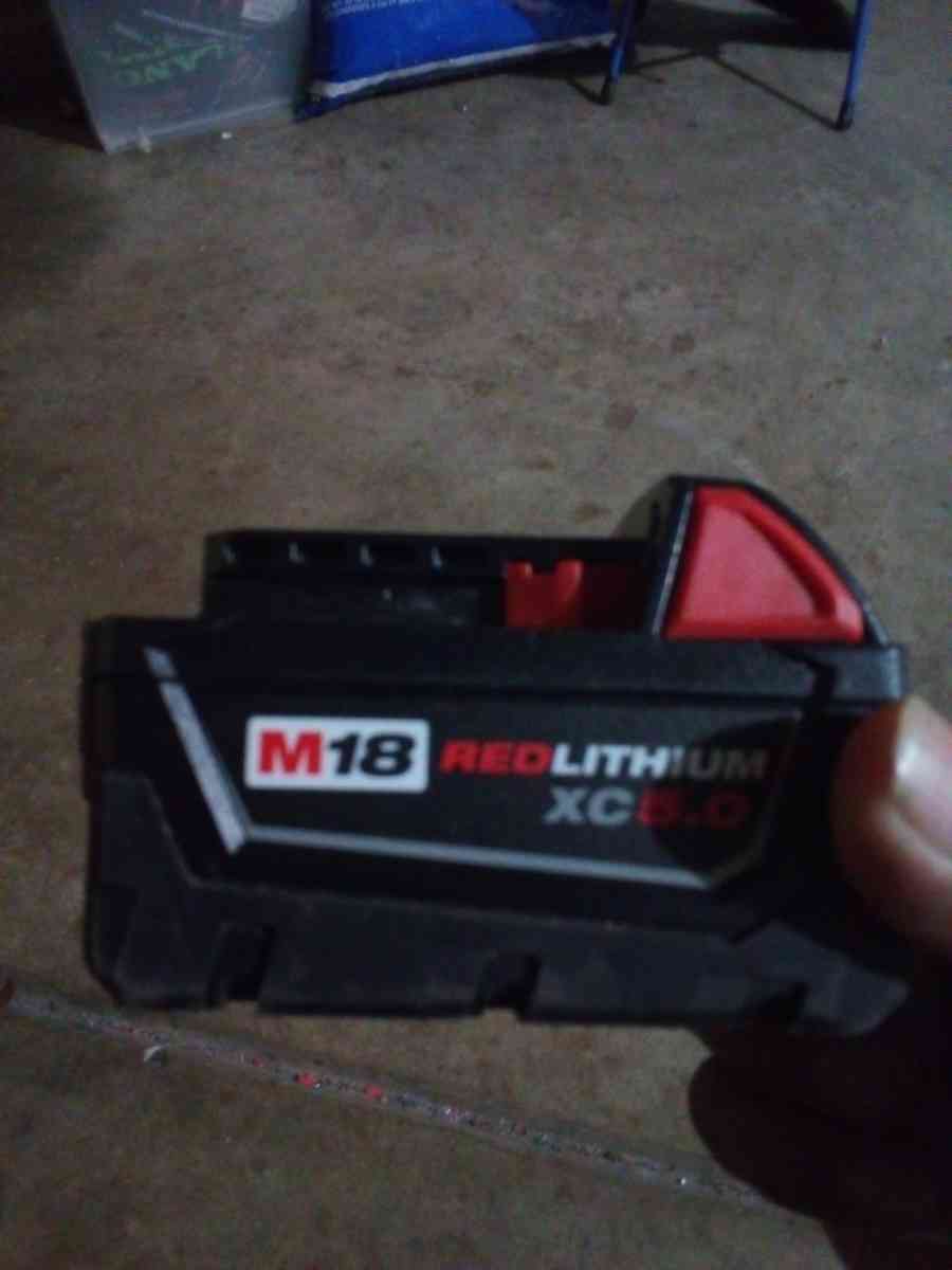 Milwaukee M18 red lithium XC 50 - Indianapolis, Indiana