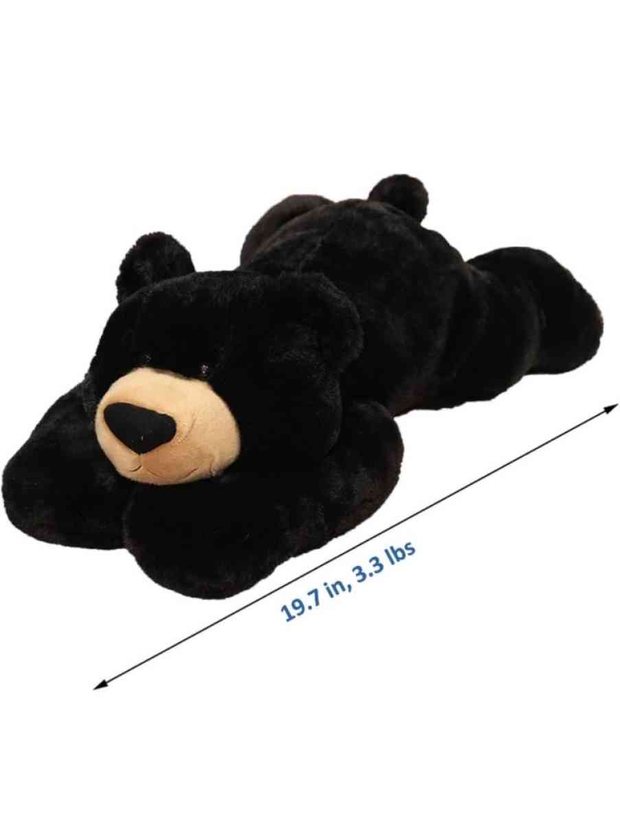 20 inch black bear plush - Grand Terrace, California - FleaMarketBay