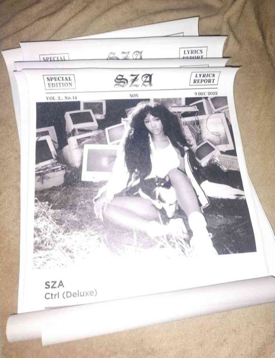 New Sza Posters - Jeffersonville, Indiana - FleaMarketBay