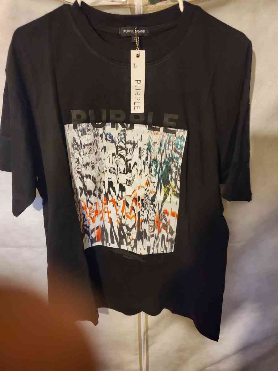 Purple brand graphic tshirt - Chester, Virginia - FleaMarketBay