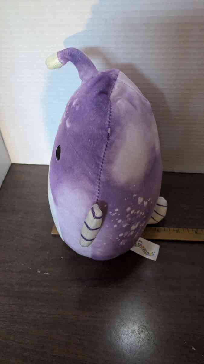 SQUISHMALLOW Easton Anglerfish Plush Purple Tie Dye Lantern - Phoenix, Arizona - FleaMarketBay