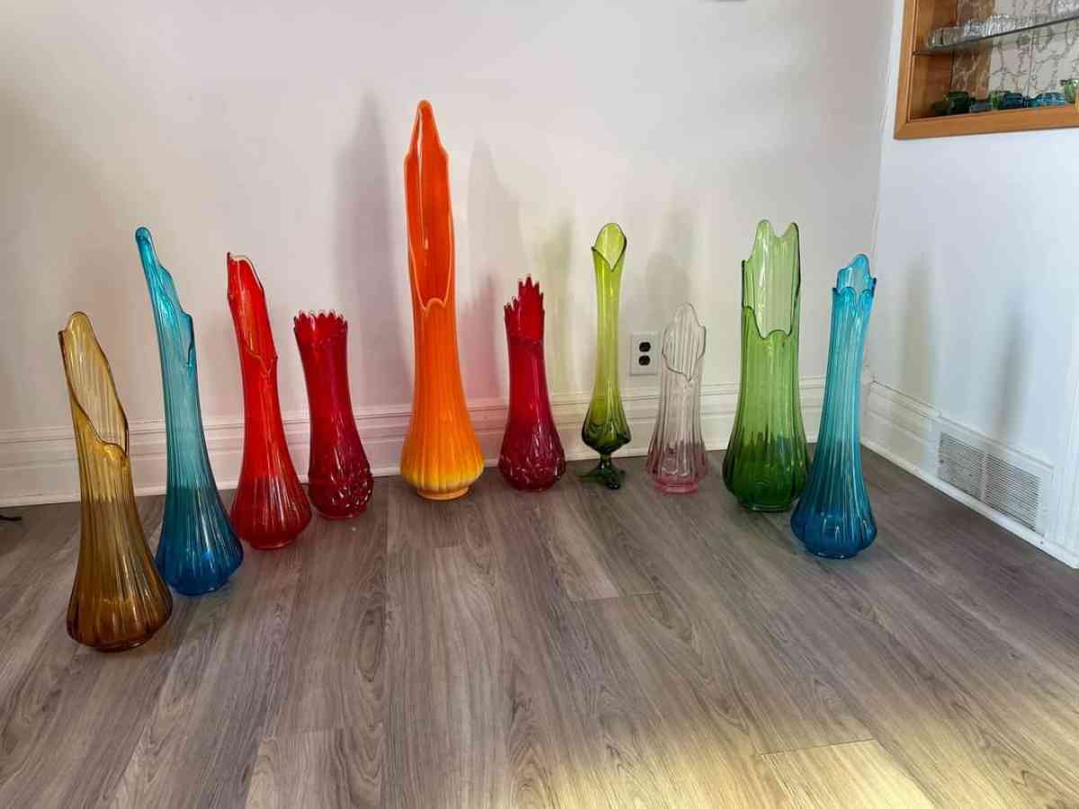 vintage swung vases - South Charleston, Ohio