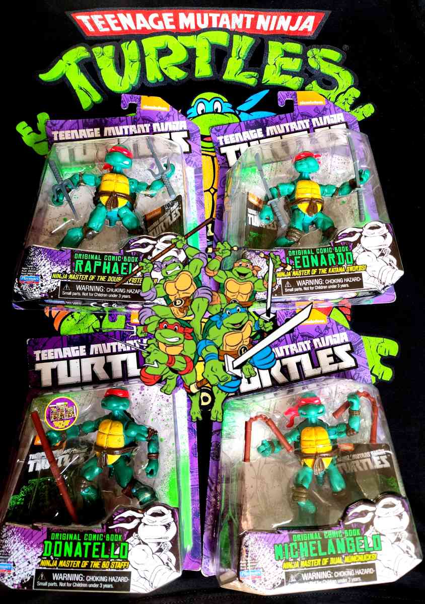 2014 TMNT Original Comic Book Figures - Manteca, California