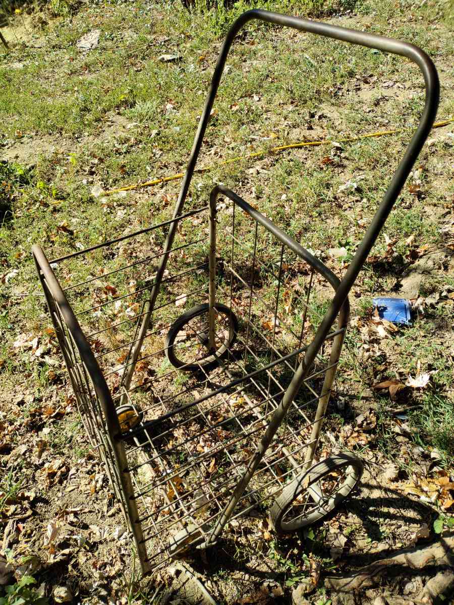 folding shopping cart - Evansville, Indiana - FleaMarketBay