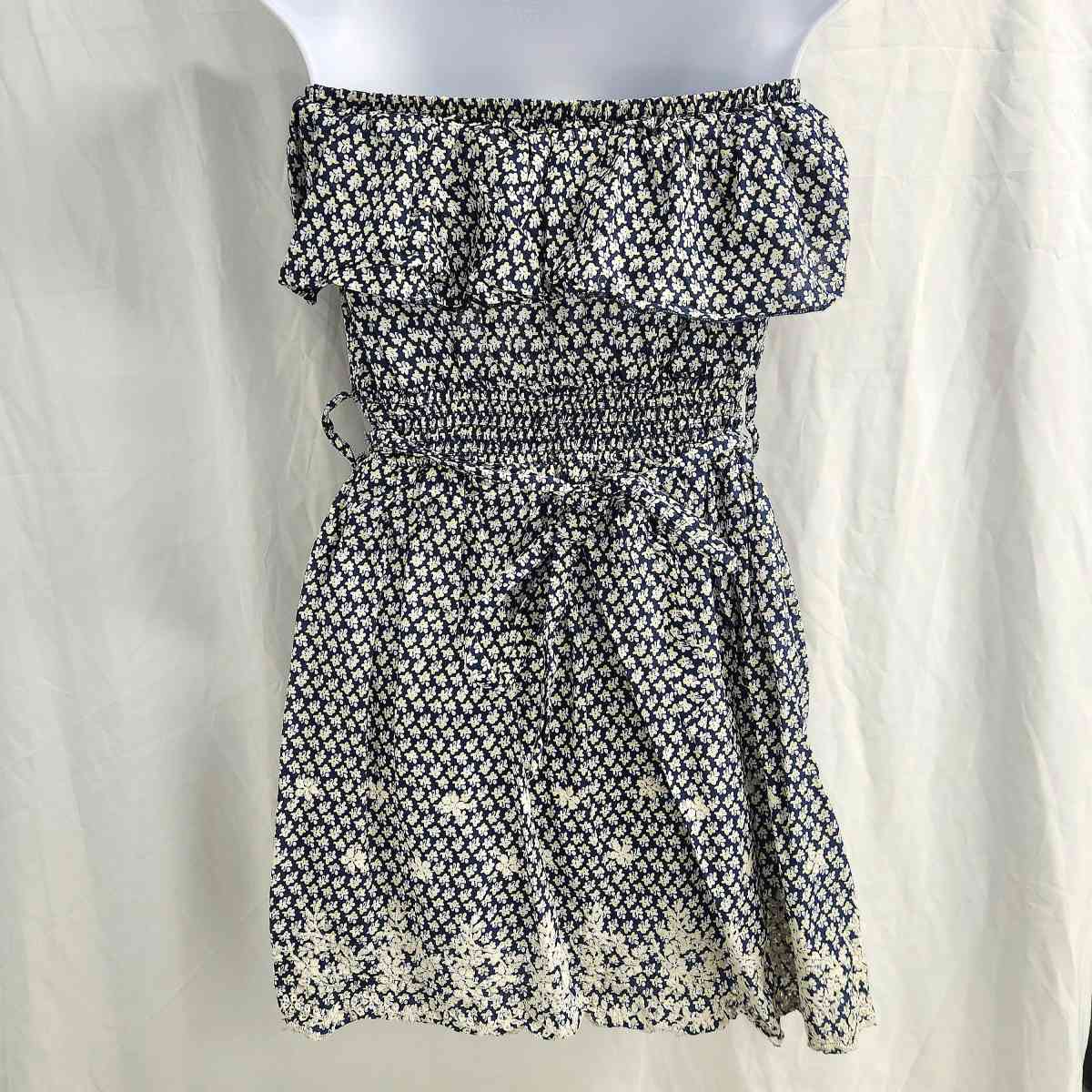 Poetry Off Shoulder Ruffled Bodice Embroidered Tunic Dress - Kenner, Louisiana - FleaMarketBay