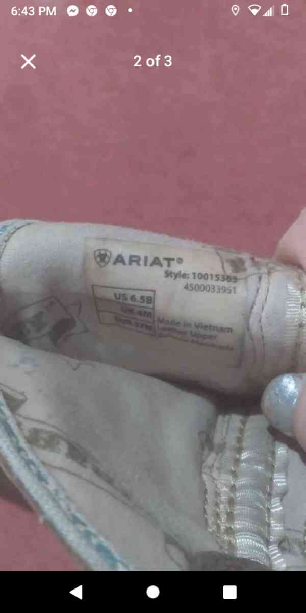 womans Ariat boots - Monticello, Kentucky - FleaMarketBay
