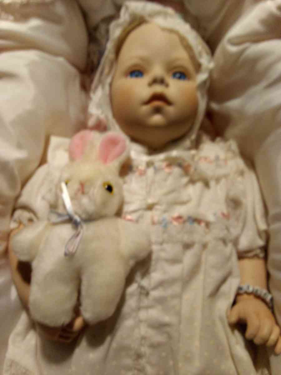 BUNDLE OF JOY PORCELAIN DOLL WITH ALL ACCESSORIES - Alliance, Ohio - FleaMarketBay