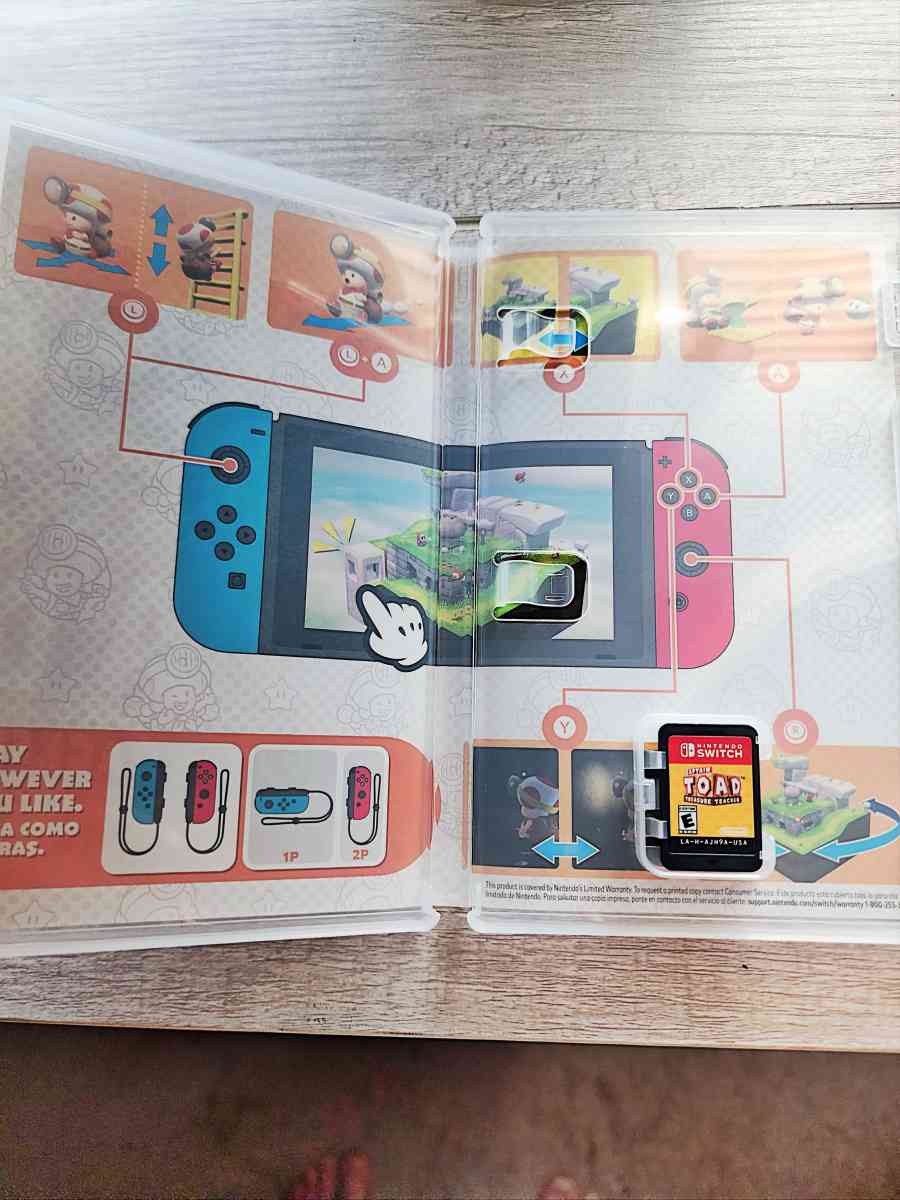 Captain Toad  Treasure Tracker Switch Game 30 - Manteca, California - FleaMarketBay