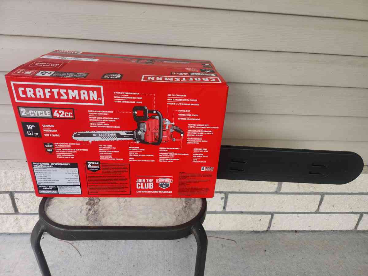 Craftsman S1800 Chainsaw - Homosassa, Florida - FleaMarketBay