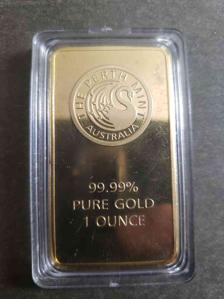 One ounce gold bar - Salt Lake City, Utah