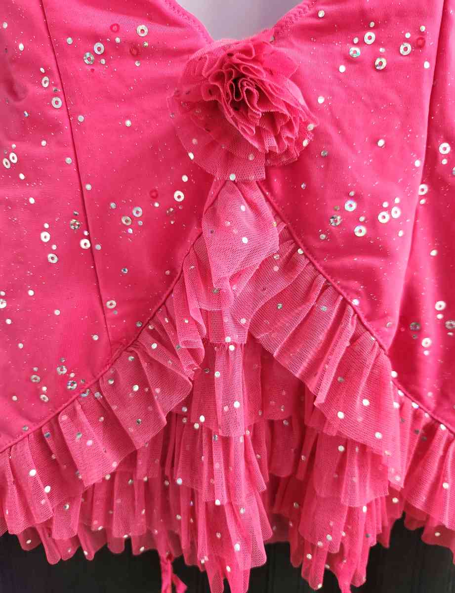 Victorias Secret Hot Pink Sparkle Gartered Babydoll Corset - Kenner, Louisiana - FleaMarketBay