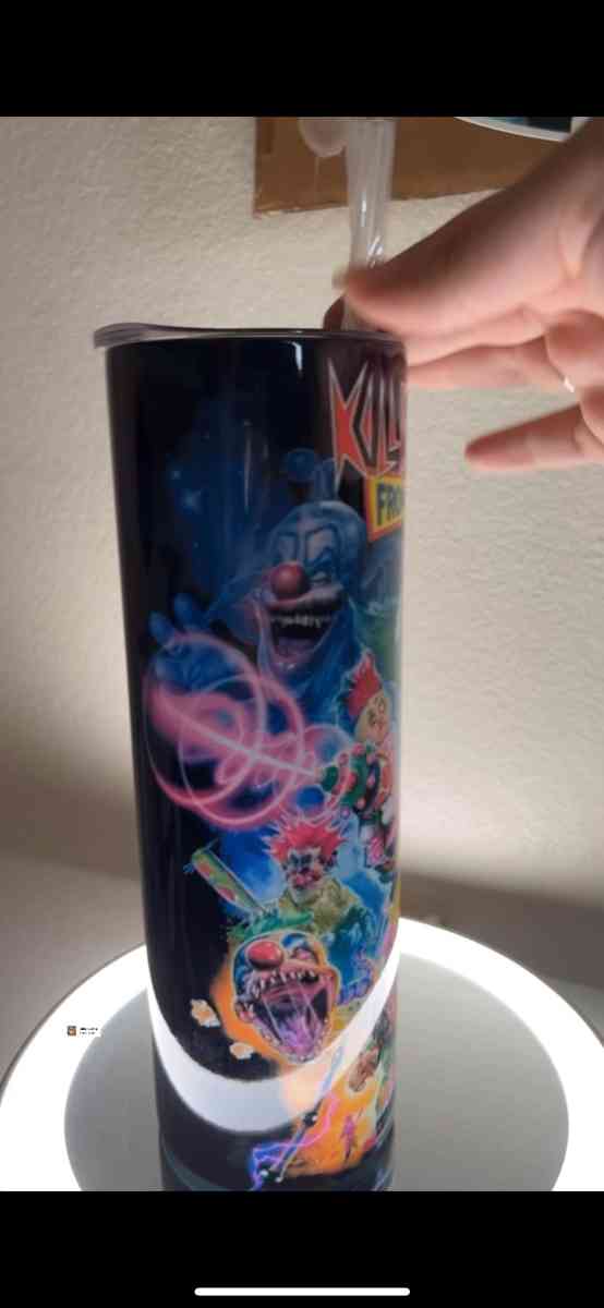 killer klowns 30oz tumbler - Oxnard, California - FleaMarketBay