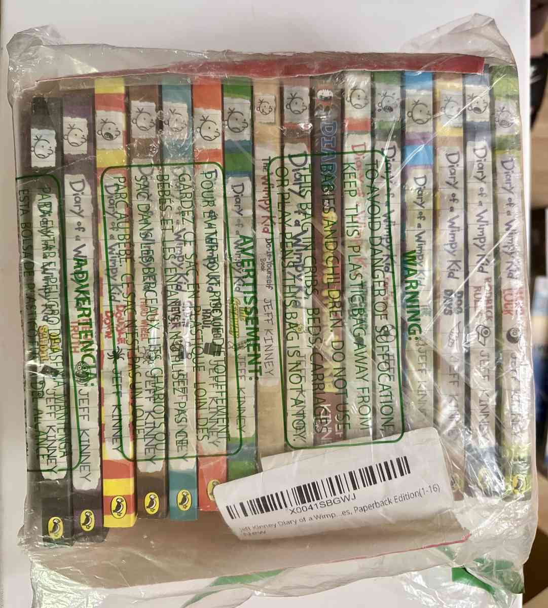 Brand new diary of the wimpy kid All 16 books - Grand Terrace, California