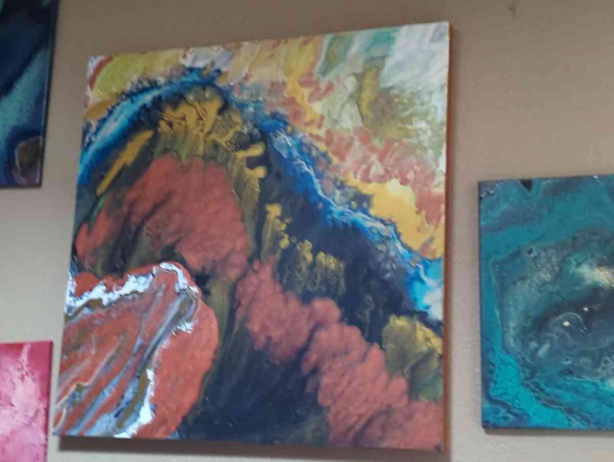 Canyon  Acrylic painting - Willcox, Arizona - FleaMarketBay