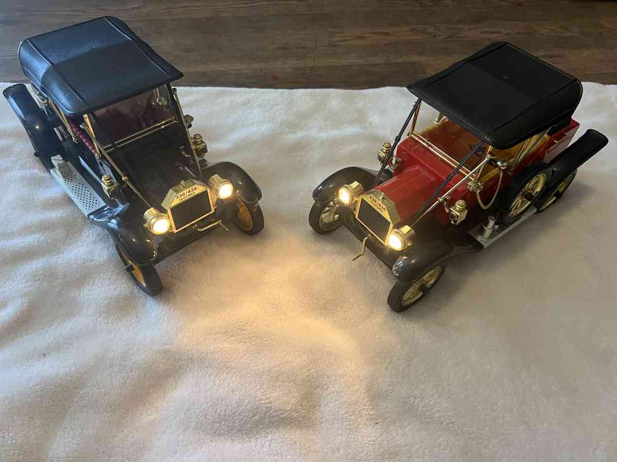 1989 New Bright Model T Cars - Fort Worth, Texas