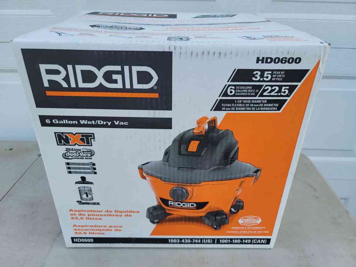 Ridgid HD0600 Wet Dry Shop Vac - Homosassa, Florida - FleaMarketBay