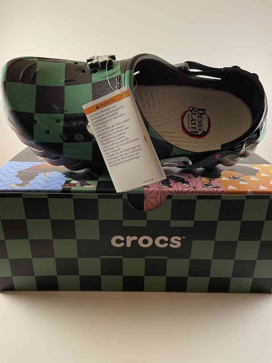 CROCS Demon Slayer Tanjiro Limited Brand New - Chicago, Illinois - FleaMarketBay