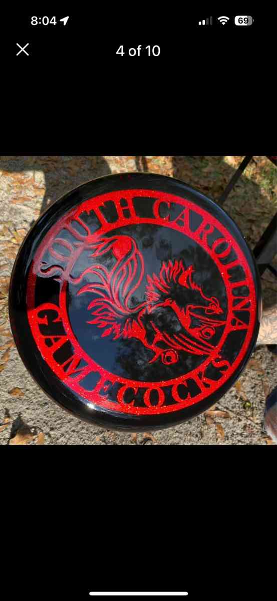 One of a kind Gamecocks Bar stools - West Columbia, South Carolina - FleaMarketBay