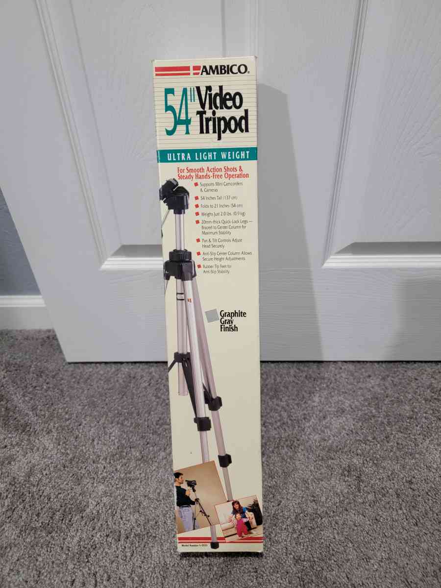 video tripod 54
