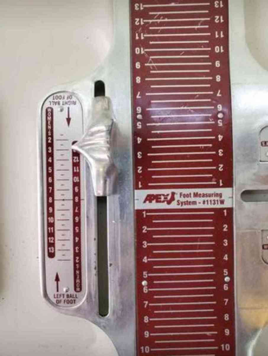 Foot Measuring Tool  2 Pack  Retail Boutiques  RRR Apparel - Rock Island, Tennessee - FleaMarketBay