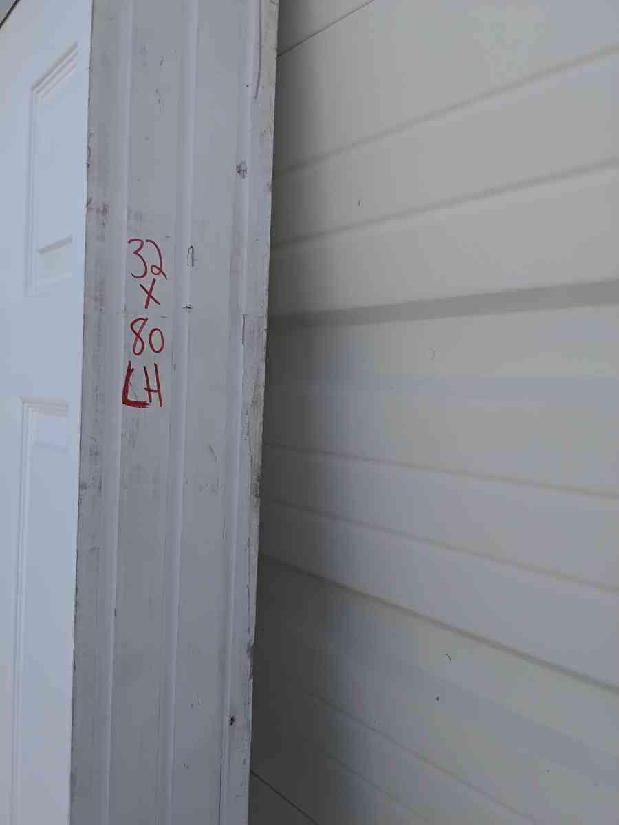 Nice White Prehon Interior Door Left Hand Swing 32 X 80 - Williamstown, New Jersey - FleaMarketBay