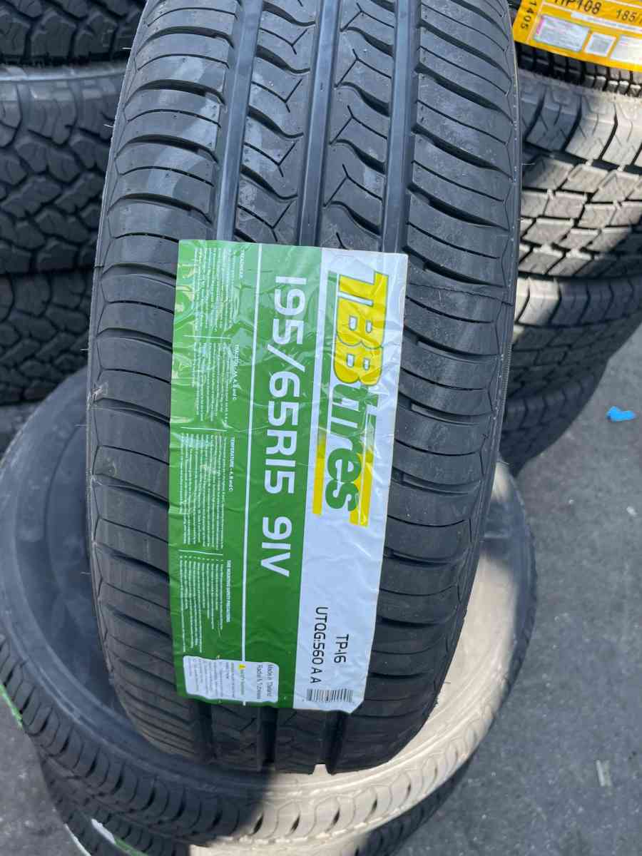 llantas 195 65r 15 TBB TIRES INSTALACIN Y BALANCEO GRATIS - San Bernardino, California