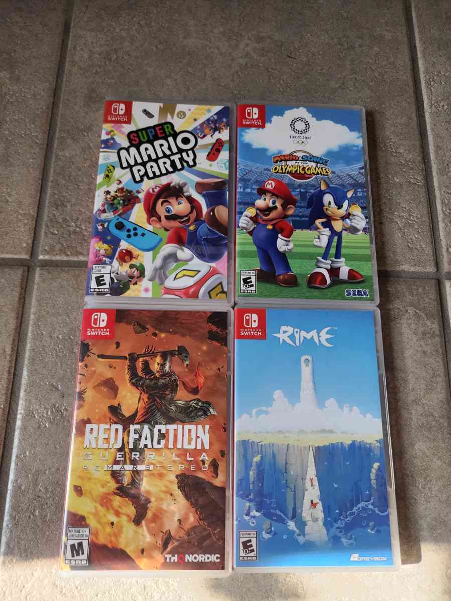 Nintendo Switch Game Bundle - Manteca, California - FleaMarketBay