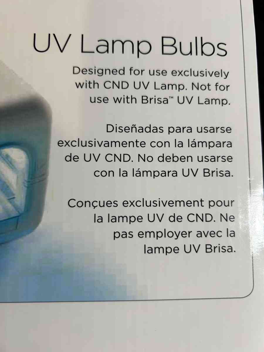 UV LAMP BULBS for use with a CND  UV lamp - Hugo, Minnesota - FleaMarketBay