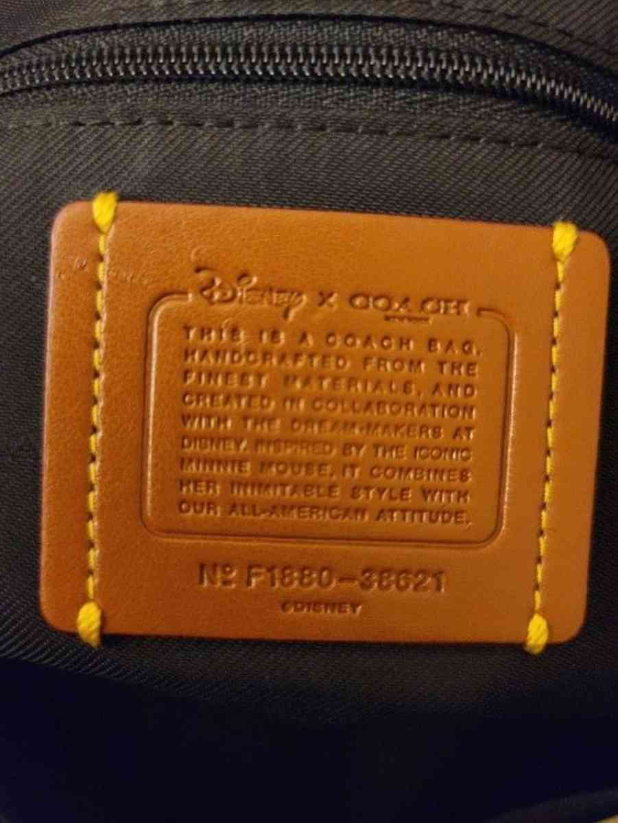 Minnie Mouse Coach Purse - Hudson, Florida - FleaMarketBay