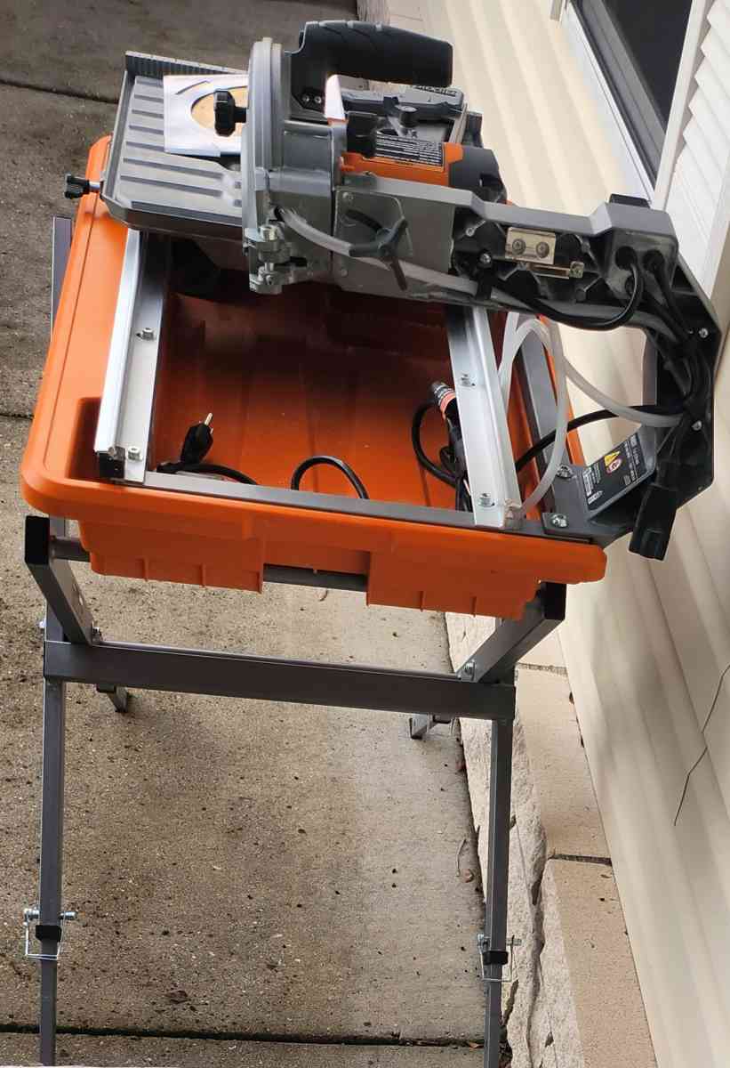 Ridgid R4031S Wet Saw with Stand - Homosassa, Florida - FleaMarketBay