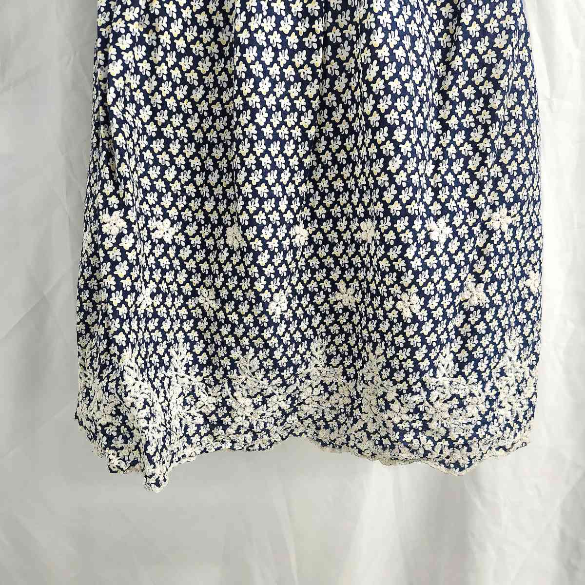 Poetry Off Shoulder Ruffled Bodice Embroidered Tunic Dress - Kenner, Louisiana - FleaMarketBay