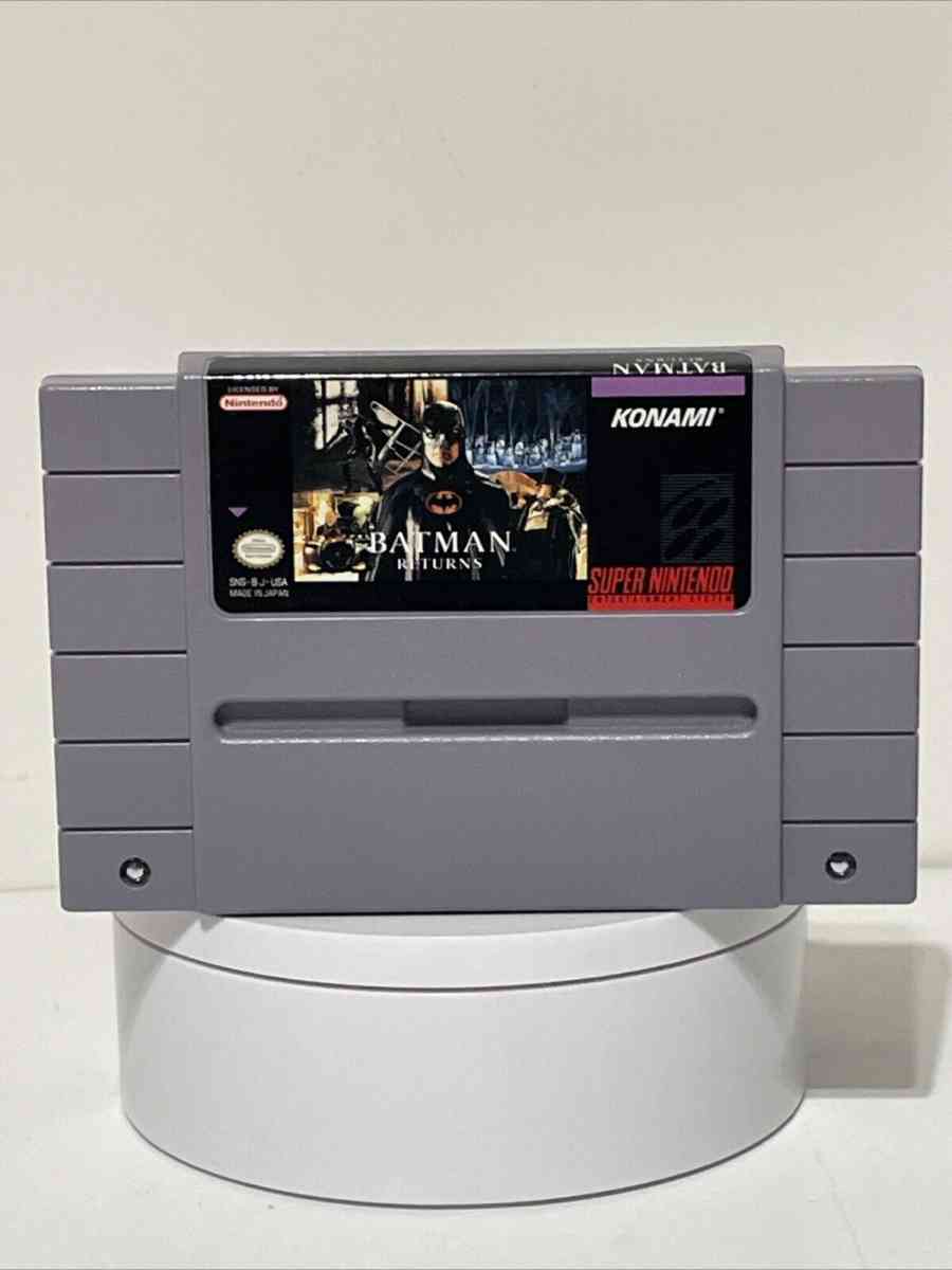 Batman Returns Snes Super Nintendo Complete In Box W Inserts - Alicia, Arkansas - FleaMarketBay