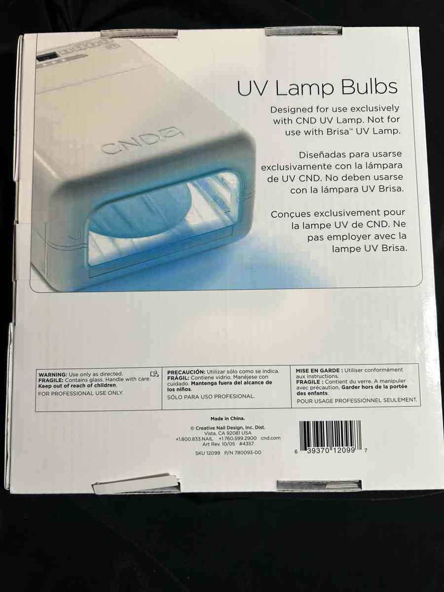 UV LAMP BULBS for use with a CND  UV lamp - Hugo, Minnesota - FleaMarketBay
