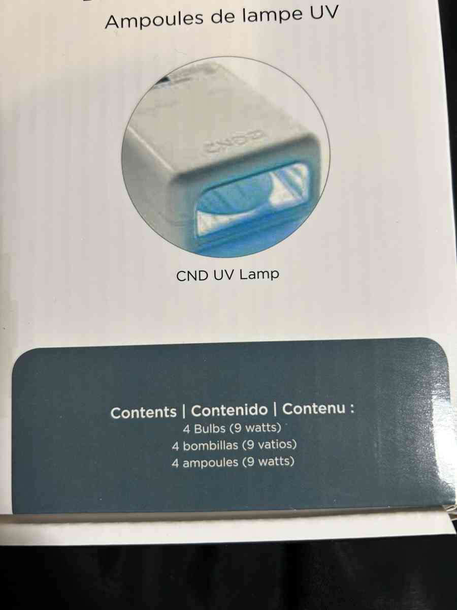 UV LAMP BULBS for use with a CND  UV lamp - Hugo, Minnesota - FleaMarketBay